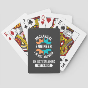 Jeu De Cartes Ingénieur Mécanique Drôle, Génie Mécanique