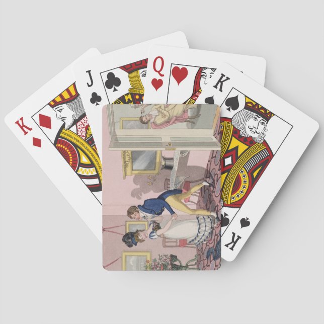 Jeu De Cartes Intrigue, plaque 10 de 'The Necessary Qualificati (dos)