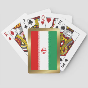 Jeu De Cartes Iran - Drapeau Jouer aux cartes
