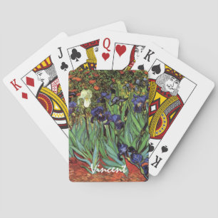 Jeu De Cartes Iris de Vincent van Gogh, Art du jardin vintage