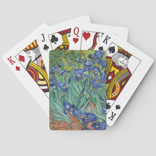 Jeu De Cartes Irises par Van Gogh (dos)