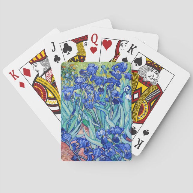 Jeu De Cartes Irises Vincent van Gogh (dos)