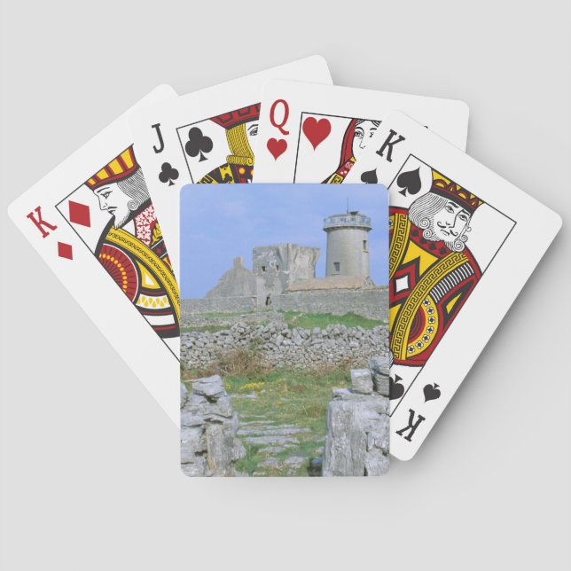 Jeu De Cartes Irlande, Inishmore, Aran Island, Dun Aengus Fort (dos)