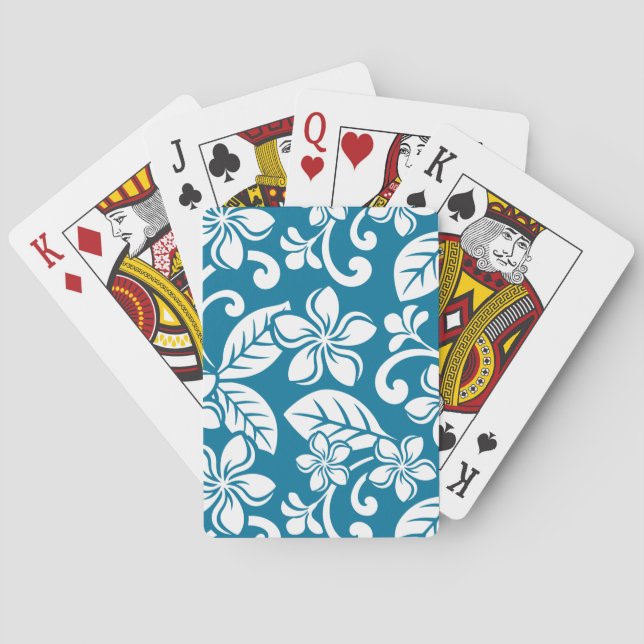 Jeu De Cartes ISLAND PLUMERIA (CARAÏBES) Jouer des cartes (dos)