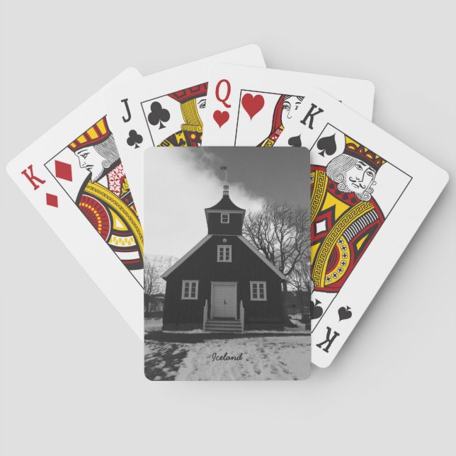 Jeu De Cartes Islande Church - Jouer aux cartes (dos)