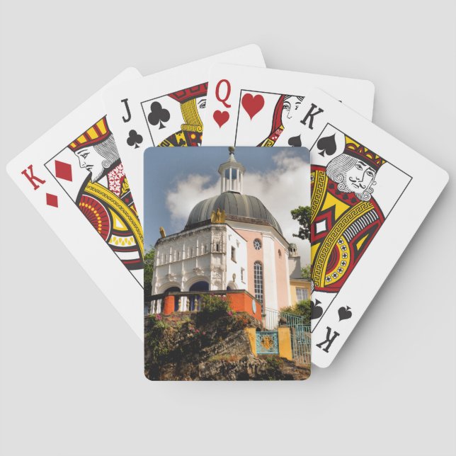 JEU DE CARTES ITALIEN VILLAGE WALES JOUER CARTES (dos)