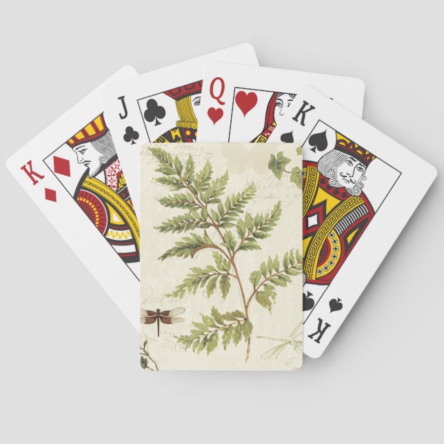Jeu De Cartes Ivies and Ferns (dos)
