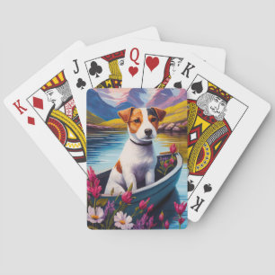 Jeu De Cartes Jack Russell à la pagaie : une aventure Pittoresqu