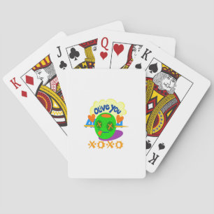 Jeu De Cartes J'adore XOXO Afrique beau texte citation incroyabl