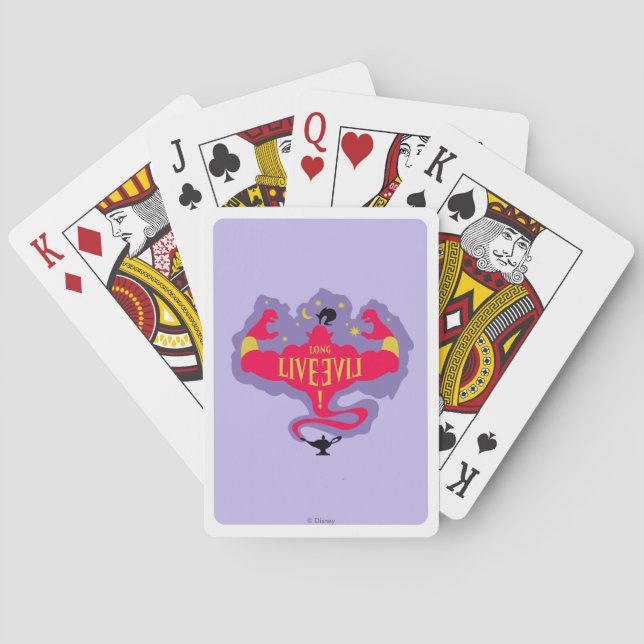 Jeu De Cartes Jafar - Vive le mal (dos)