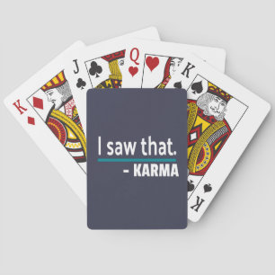 Jeu De Cartes J'ai vu Karma Funny