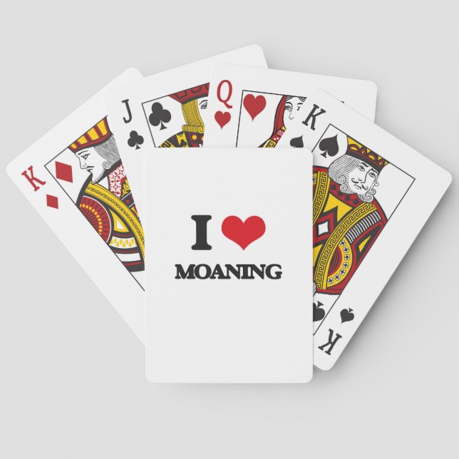 Jeu De Cartes J'aime gémir (dos)