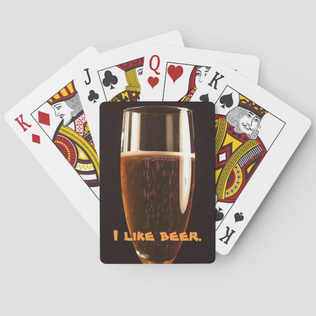 Jeu De Cartes J'Aime La Bière (dos)