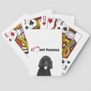 Jeu De Cartes J'Aime Mon Coeur Mon Poodle