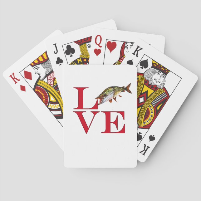 Jeu De Cartes J'aime Muskie (dos)