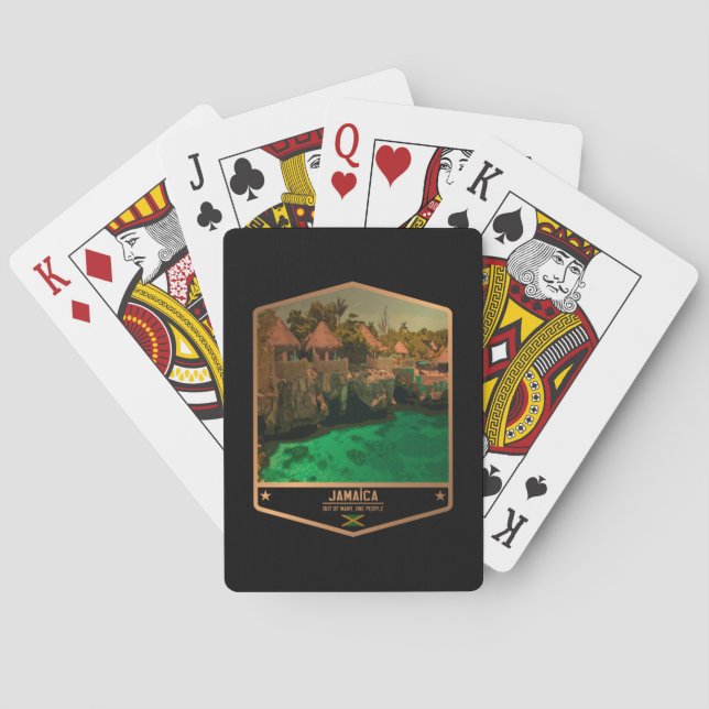 Jeu De Cartes Jamaïque (dos)