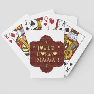 Jeu De Cartes Jambo Hakuna Matata : Art africain Imprimer/Graphi