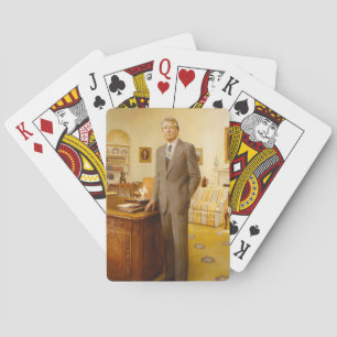 Jeu De Cartes James Earl Carter peint le portrait du président a