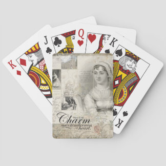 Jeu De Cartes Jane Austen Jouant Aux Cartes