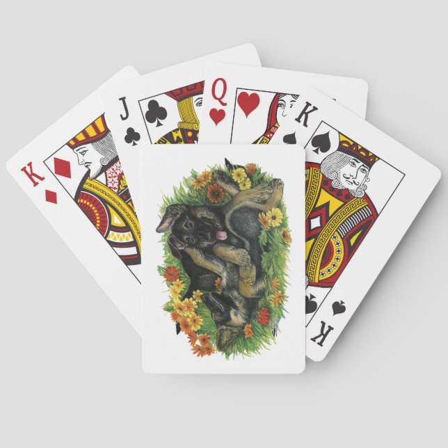 Jeu De Cartes Jardin de chiots (dos)