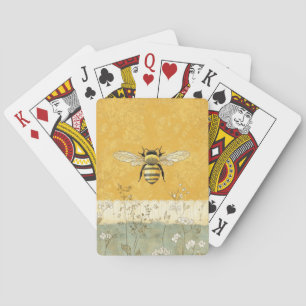 Jeu De Cartes Jardin de fleurs sauvages à miel vintage (3)