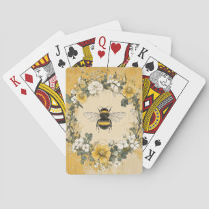 Jeu De Cartes Jardin de fleurs sauvages à miel vintage (4)