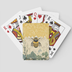 Jeu De Cartes Jardin de fleurs sauvages à miel vintage (5)