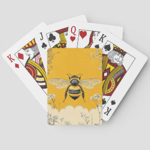 Jeu De Cartes Jardin de fleurs sauvages à miel vintage (6)