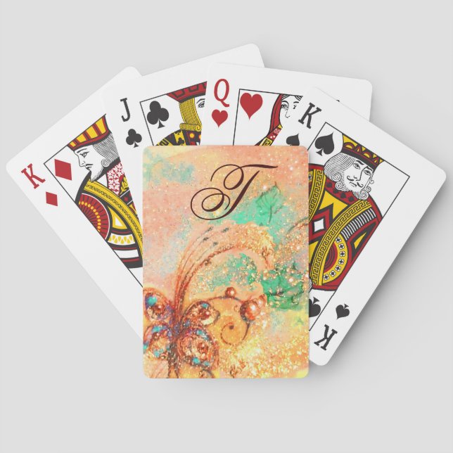 JEU DE CARTES JARDIN DES OMBRES PERDUES - PLANTE MAGIQUE DE BOUT (dos)