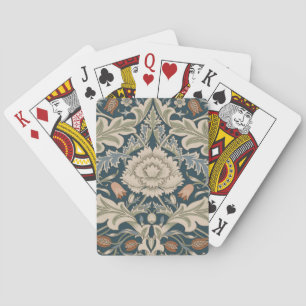 Jeu De Cartes Jardin Floral William Morris Severn Fleur Classiqu