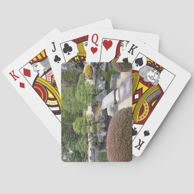 Jeu De Cartes Jardin japonais 日 本 庭 園 (dos)