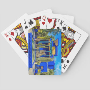 Jeu De Cartes Jardin Majorelle, Marrakech, Maroc