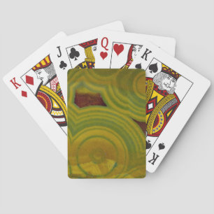Jeu De Cartes Jasper océan à taches jaunes