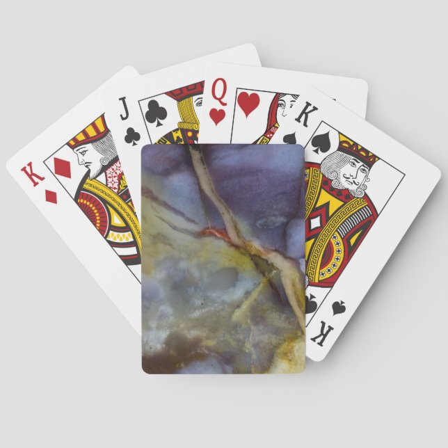 Jeu De Cartes Jasper violet (dos)