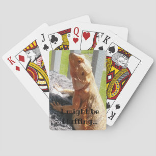 Jeu De Cartes Je bluffe peut-être Funny Bearny Dragon Print