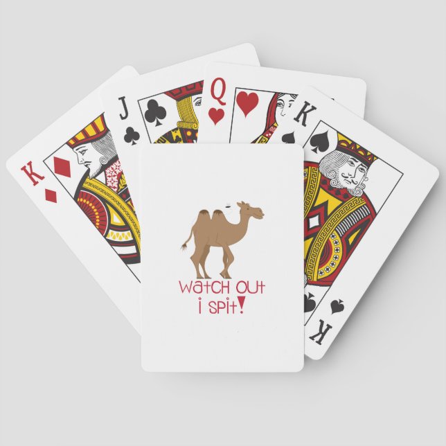 Jeu De Cartes Je crache (dos)