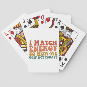Jeu De Cartes Je fais correspondre l'énergie, alors comment allo