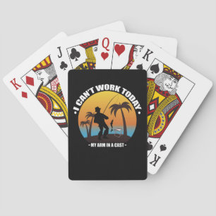Jeu De Cartes Je ne peux pas travailler aujourd'hui mon bras est