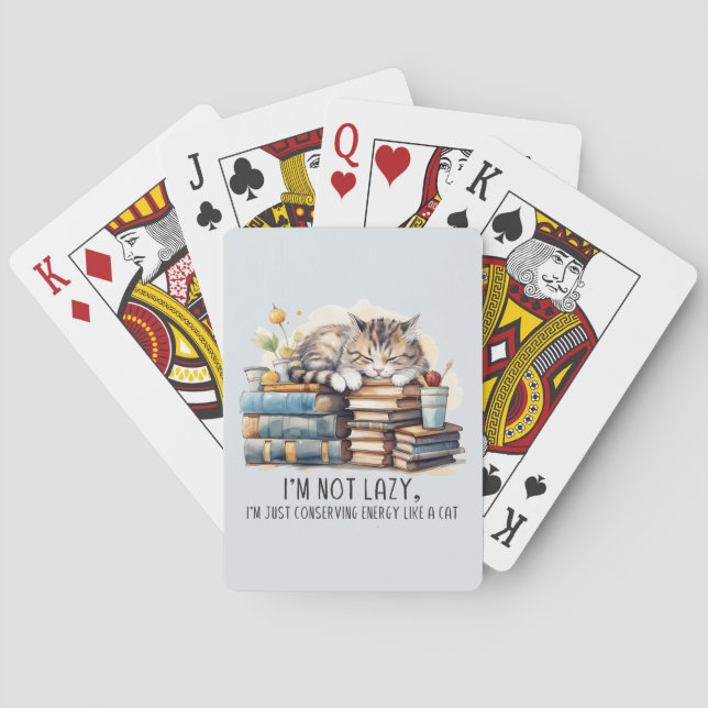 Jeu De Cartes Je ne suis pas un chat mignon (dos)
