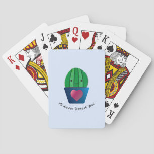 Jeu De Cartes Je ne te désert jamais Cactus