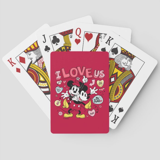 Jeu De Cartes Je Nous Aime Jouer Des Cartes (dos)