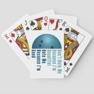 Jeu De Cartes Je Suis Beau Je Suis Bon Bowling Bleu