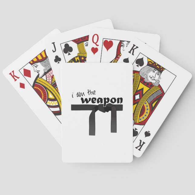 Jeu De Cartes Je Suis L'Arme (dos)