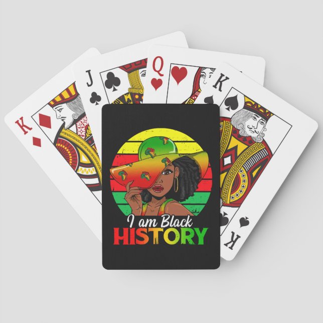 Jeu De Cartes Je Suis Noir Histoire Amérique Africaine (dos)