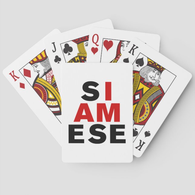 JEU DE CARTES JE SUIS SIAMESE (dos)