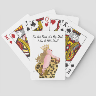 Jeu De Cartes "Je Suis Un Grand Deal !" Diva Playing Cards