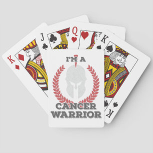 Jeu De Cartes Je suis un guerrier du cancer Cadeau de sensibilis
