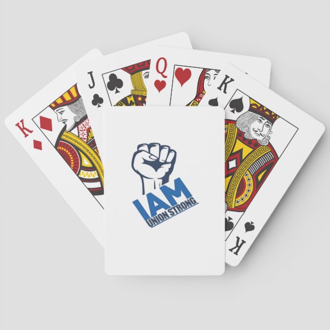 Jeu De Cartes Je suis Union Strong - Fête du Travail (dos)
