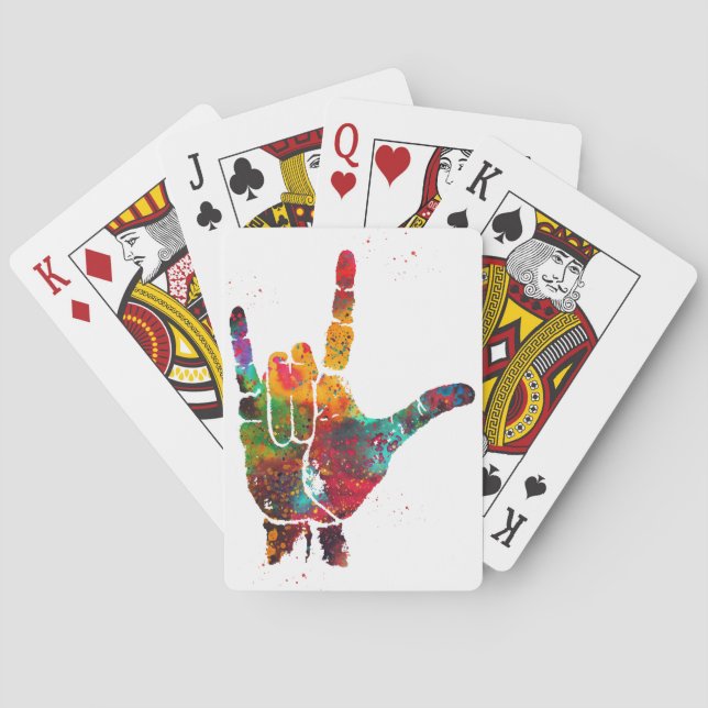 Jeu De Cartes Je T'Aime (dos)