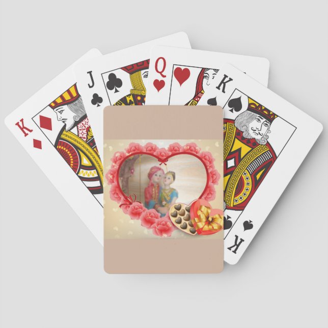 Jeu De Cartes Je t'aime tellement Personnaliser Produit (dos)